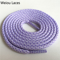 Lacets Weiou ronds de 4,5 mm pour chaussures de sport, de randonnée et baskets tendance, lacets de marche multicolores en corde, pas chers