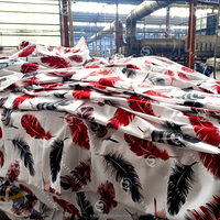 Rouleaux de tissu pour draps en gros, 100% polyester microfibre brossée, draps de lit, housses de couette, textiles de maison, tissus au toucher coton
