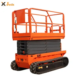 6-14m working height Tracked crawler scissor lift manlifts for air job