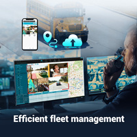 Grabadora de Video para Flota STONKAM, DVR para Autobús Escolar, Rastreo GPS 4G, Transporte de Estudiantes, Gestión de Flota CMS, Resistente al Agua IP69K