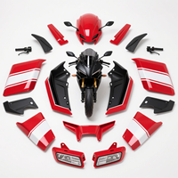 Kit de plastique de moto personnalisé OEM carénages de couverture latérale avant arrière plaque d'immatriculation d'aile kits de carrosserie en ABS coque en plastique
