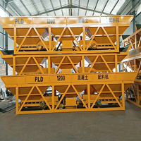 Machine de pesage et de distribution du ciment PLD1200, machine de dosage automatique des agrégats pour béton
