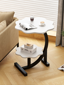 Moderno contemporaneo salotto a forma di fiore in <span class=keywords><strong>legno</strong></span> tavolino <span class=keywords><strong>con</strong></span> <span class=keywords><strong>gambe</strong></span> in metallo casa Bar ufficio sala da pranzo parco uso mobili - Product Image 2