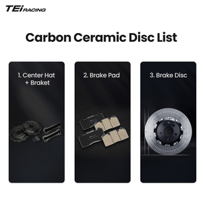 Rotor de Freno de Cerámica de Fibra de Carbono TEI para Sistemas de Frenos de Alto Rendimiento para BMW/Audi/Benz/Porsche/Toyota/<span class=keywords><strong>Ford</strong></span>/Subaru - Product Image 6