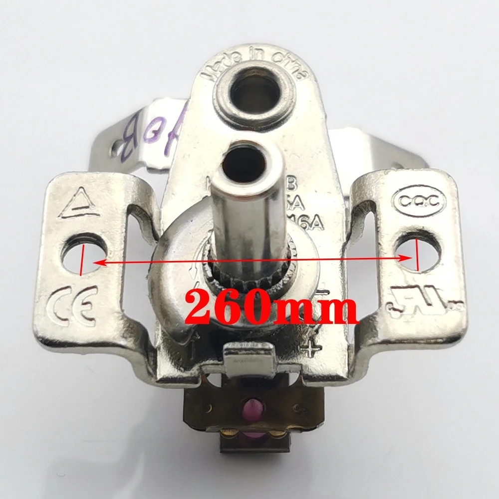 Thermostat Réglable QUARKZMAN 250V/16A - Pour Four, Radiateur Électrique, Fer à Repasser (Réglage 70°C)