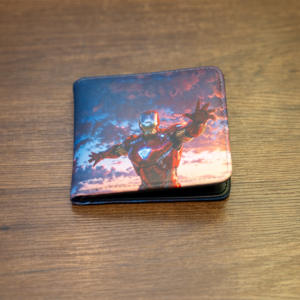 Cartera de Trabajo de PU con Diseño de Superhéroe <span class=keywords><strong>Batman</strong></span>, Impresión Digital Hecha a Mano, Cierre Abierto, Portátil, Corta, Promocional - Product Image 5