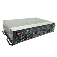 Mini panneau industriel sans ventilateur intégré x86, mini pc MI-8110motherboard corei3/i5/i7 Win7/Win10/Linux