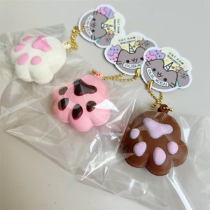 Wholesale Kawaii Style Little <b>Cat</b> Paw Stress Relief Squeeze Toy Cute Slow Rising Rubber Durable Handmade for Kids - Product Image 1