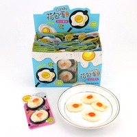 Bonbons gélifiés moelleux aromatisés aux fruits en forme de mini œufs frits