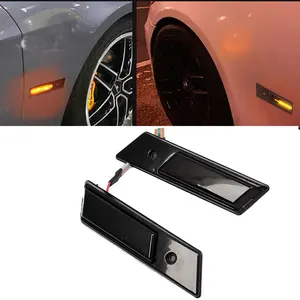 Per BMW 3 5 serie 7 E30 E34 E36 E32 E28 E24 Led luce dinamica indicatore di direzione luci laterali parafango indicatore sequenziale lampeggiatore