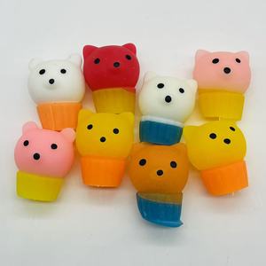 Juguete Antiestrés de Oso Suave de TPR, Animales Elásticos, Juguetes Blandos para Niños y Adultos, Pelota para Apretar para Aliviar la <span class=keywords><strong>Ansiedad</strong></span>, Concentración y Relajación - Product Image 6