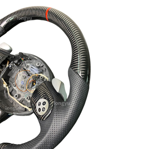 Volant en Fiber de carbone classique pour <span class=keywords><strong>BMW</strong></span> E46 E46gtr Bmwe46 <span class=keywords><strong>M3</strong></span> Z4 E85 <span class=keywords><strong>E86</strong></span> E85z4 Z4e85 328i 330i 320d 330d E38 E 38 E38m540i - Product Image 5