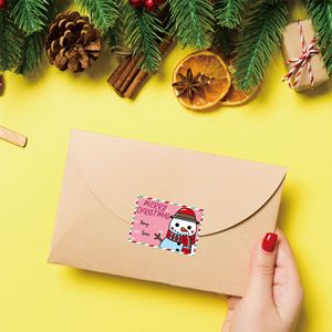 Adesivi <span class=keywords><strong>Natalizi</strong></span> per Scrapbooking, Etichette Regalo Ecologiche e Durevoli per Feste Natalizie - Product Image 4