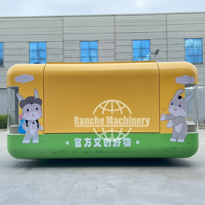 Chariot à café chariots de camion de restauration rapide camions d'équipement complet remorque de camion de nourriture de pizza mobile remorque de cuisson de nourriture de rue - Product Image 1