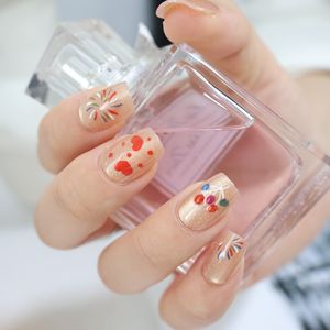 Venta al por mayor 10 Uds <span class=keywords><strong>uñas</strong></span> postizas cuadradas <span class=keywords><strong>cortas</strong></span> 3D globos patrón ojo <span class=keywords><strong>de</strong></span> gato prensa en las <span class=keywords><strong>uñas</strong></span> para <span class=keywords><strong>San</strong></span> <span class=keywords><strong>Valentín</strong></span> - Product Image 3