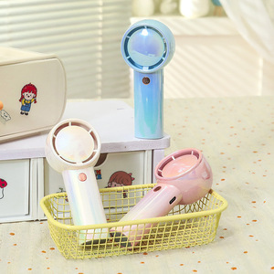 <b>Mini</b> Turbine Handheld <b>Fan</b> 5W <b>USB</b> Rechargeable Bladeless Portable Outdoor Use - Product Image 2