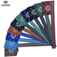 Accessoire de mode africain de haute qualité pour hommes, ensemble de broderies pour col et poches, appliques pour vêtements DIY 100%