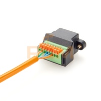 Adaptateur RJ45 femelle sans soudure, Ethernet vers 8 broches, câblage rapide, RJ45 8P8C, borne à ressort, adaptateur de sertissage, rallonge