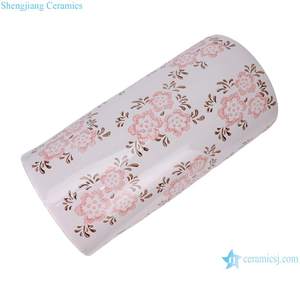 RXCY01-A <span class=keywords><strong>portaombrelli</strong></span> con Design cavo fatto a mano vaso rotondo in ceramica con motivo floreale <span class=keywords><strong>rosso</strong></span> unico - Product Image 4