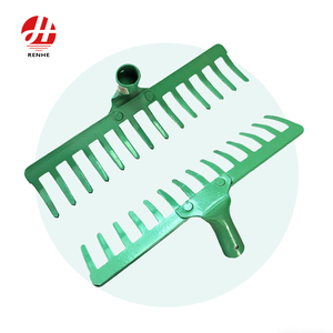 Rastrelli da Giardino in Metallo a 12 Denti, Attrezzi Agricoli di Lunga Durata - Product Image 1