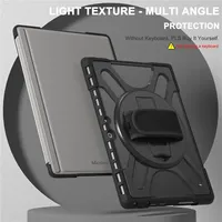 Étui pour tablette Microsoft Surface Pro 11/10/9/8/13/12.3/7/6/5/4 pouces, étui pour ordinateur portable rotatif à 360 degrés, résistant aux chocs, pour Surface Go 4/3/2