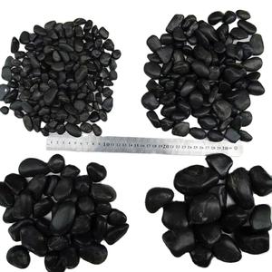 Cailloux blancs noirs <span class=keywords><strong>de</strong></span> taille uniforme pour le prix en vrac décoratif <span class=keywords><strong>de</strong></span> couverture du sol - Product Image 5