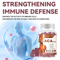 Gummies de Maca 1500mg, Soutien Naturel pour l'Amélioration des Fesses et des Courbes
