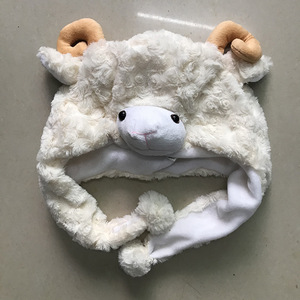 Sombrero de conejito de Corea con bombeo de <span class=keywords><strong>aire</strong></span> y orejas móviles, gorro animado de conejo suave encantador de felpa, gorro bonito de felpa, sombreros divertidos - Product Image 3