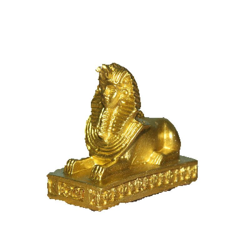 Statua del leone del faraone egiziano