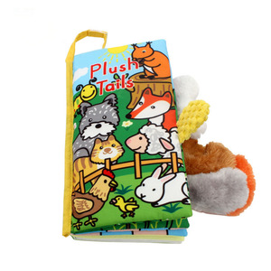 Onlinebaby <span class=keywords><strong>buonanotte</strong></span> scimmia 3D code Jolly bambino panno lavabile libro morbido fabbrica diretta educativo per i bambini - Product Image 3