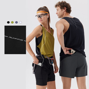 Chalecos Deportivos de Secado Rápido para Hombre, 100% Poliéster, Ligeros, Camisetas sin Mangas para Gimnasio, Fitness, Running, Ropa Deportiva - Product Image 1