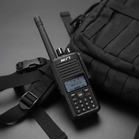 MYT DM318 Talkie-walkie numérique DMR de haute qualité sans marque, portée de 7 km, étanche IP67, GPS en option, batterie 2500-3000 mAh, pour l'extérieur