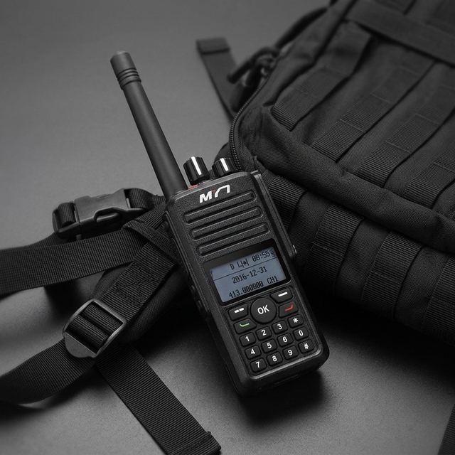 MYT DM318 High Quality Non-brand DMR Digital Walkie Talkie 7KM Range IP67 Waterproof GPS Optional 2500-3000mAh Battery Outdoor