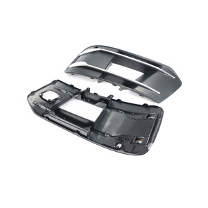 Encadrements de phares antibrouillard Audi Q7, panneaux de garniture de calandre inférieure du pare-chocs avant, ABS à clipser, modèles 2016-2019 - Product Image 2