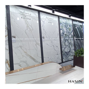 900X1800 소결 된 돌 바닥 대리석 질감 도자기 타일 인공 피소 Porcelanato 인테리어 벽 석판 빌라 거실 - Product Image 4