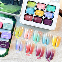 Kit de Nail Art UV avec Stylos – Imperméable, Séchage Rapide, Non Toxique, Sans Rinçage, Certifié CE, Logo Personnalisé, Vente en Gros, Ongles Press-On
