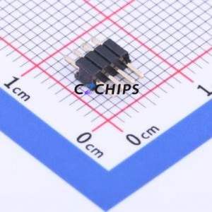 PZ127V-11-04-H25 Pin Header Through hole Component (THT),P=1.27mm Connector 1x4P 1.27mm Pin Header Through Hole - Product Image 1