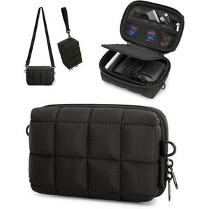Estuche para cámara digital, bolsa protectora suave con cierre de cremallera, ligera y resistente al agua, mini bolsa para cámara, material de poliéster - Product Image 2