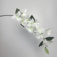 Bougainvilliers artificiels en soie, fleurs artificielles pour mariage, Saint-Valentin, décoration d'arche extérieure de style européen faite à la main