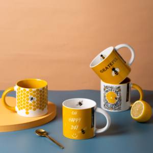 Vaisselle écologique en porcelaine, 1 pièce, impression sûre, pour thé blanc, tasses proms - Product Image 1