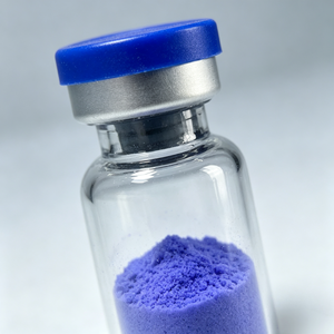 Approvisionnement en gros de peptides cosmétiques bruts GHK-Cu 50mg/100mg AHKCU GHKCU Poudre lyophilisée CAS 89030-95-5 Peptide de cuivre GHK-Cu - Product Image 3