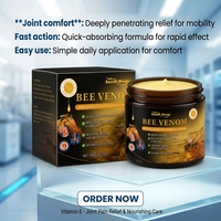 Crème analgésique au venin d'abeille pour les douleurs articulaires, musculaires et d'arthrite |   Utilisation externe avec soin apaisant rapide
