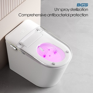 2025 Modern Sanitary Ware White Bathroom <strong>Water</strong> Closet <strong>Automatic</strong> <strong>Electric</strong> <strong>Toilet</strong> Inodoro One Piece Smart <strong>Toilet</strong> Bowl with <strong>Bidet</strong> - Product Image 3