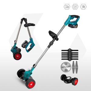 Máy cắt cỏ cầm tay không dây pin Lithium 24V tự chế với tay cầm thu gọn có thể điều chỉnh, tay cầm chống trơn, đạt chứng nhận CE - Product Image 3