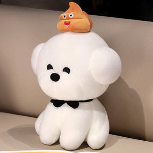 Recién llegado, muñeco <span class=keywords><strong>de</strong></span> cachorro <span class=keywords><strong>de</strong></span> peluche, Animal relleno, decoración del hogar, regalo para niños, muñeco <span class=keywords><strong>de</strong></span> perro <span class=keywords><strong>de</strong></span> peluche con caca - Product Image 6