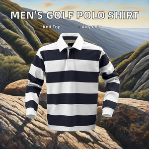 Maglia da Rugby personalizzata da uomo e da donna Polo a righe traspiranti a maniche lunghe <span class=keywords><strong>abbigliamento</strong></span> <span class=keywords><strong>sportivo</strong></span> da <span class=keywords><strong>calcio</strong></span> per adulti - Product Image 2