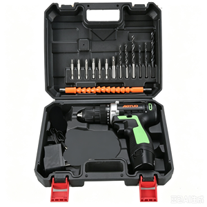 <span class=keywords><strong>12V</strong></span> Akku-Bohrschrauber-Set, Elektrischer Schraubendreher, Geschwindigkeitsregulierbare Handbohrmaschine mit Akku-Ladegerät, Haushalts-Kombi-Set mit Bits - Product Image 4