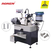 Machine de rainurage de tête de vis à grande vitesse