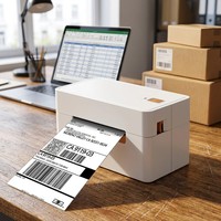 Impresora de Etiquetas de Envío Térmicas Directas IPRT de 80 mm, Compatible con POS, Velocidad de Impresión de 150 mm/s, Compatible con SDK
