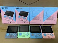 Console de jeu G7 transfrontalière, best-seller, écran 3 pouces, 666 mini-jeux rétro, machine de jeu portable rechargeable